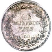 1 Thaler - Charles I, Germany, 1811 reverse image