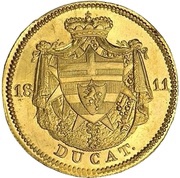 2 Ducats - Charles of Isenburg-Birstein, Germany, 1811 reverse image