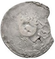1 Prague Groschen Counterstamped, Germany, 1378-1419 reverse image