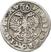 1⁄36 Thaler - Anthony Günther, Germany, 1637-1657 reverse image