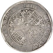 1 Thaler - Maria Gemeinstaler, Germany, 1572 reverse image