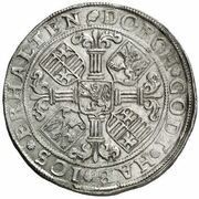 1 Thaler - Maria Gemeinstaler, Germany, 1572 reverse image