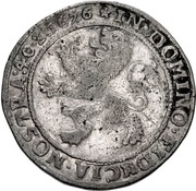40 Stüber - Charles William of Anhalt-Zerbst, Germany, 1676-1678 reverse image