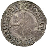 ½ Bausche - William III, Germany, 1482 reverse image