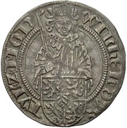 1 Bausche - William III obverse image