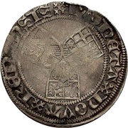 1 Weißpfennig - William III, Germany, 1481 reverse image