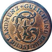 ¼ Stüber - Charles Theodor obverse image