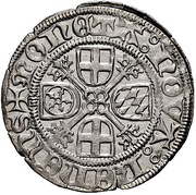 1 Albus - John III, Germany, 1513 reverse image
