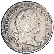 12 Stüber - Charles Theodor obverse image