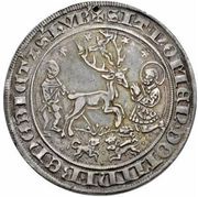 1 Guldengroschen - John III, Germany, 1513-1515 reverse image