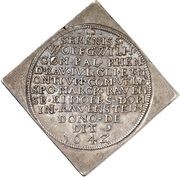 1 Thaler "Neujahrsklippe" - Wolfgang William obverse image