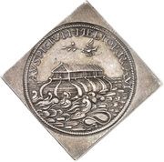 1 Thaler "Neujahrsklippe" - Wolfgang William, Germany, 1642 reverse image