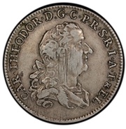 1 Thaler - Charles Theodor obverse image