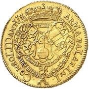 1 Ducat - John William, Germany, 1708 reverse image
