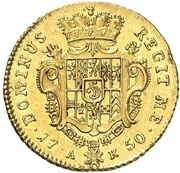1 Ducat - Charles Theodor, Germany, 1749-1751 reverse image