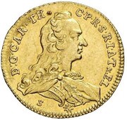1 Ducat - Charles Theodor obverse image