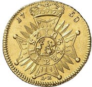 1 Ducat - Charles Theodor, Germany, 1750 reverse image