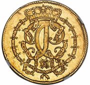 5 Ducats - Charles Philip, Germany, 1717 reverse image
