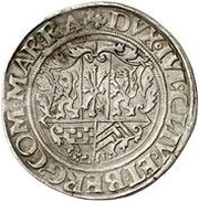 1 Thaler - William V, Germany, 1545-1554 reverse image