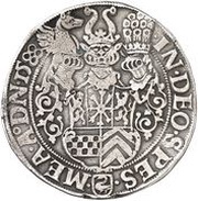 1 Thaler - William V, Germany, 1584-1588 reverse image