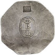 3 Thalers Siege currency obverse image