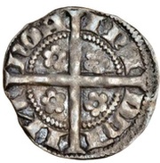 1 Köpfchen - Gerhard, Germany, 1297-1328 reverse image