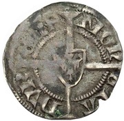 1 Pfennig - William II, Germany, 1361-1393 reverse image