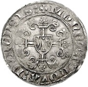 1 Weißpfennig - William II, Germany, 1361-1393 reverse image