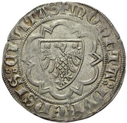 1 Weißpfennig - William II, Germany, 1361-1393 reverse image