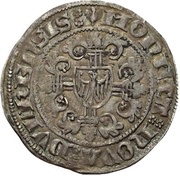 1 Weißpfennig - Reinald, Germany, 1402-1423 reverse image