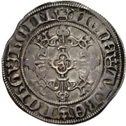 2 Schillings "Kronengroschen" - William II, Germany, 1361-1393 reverse image