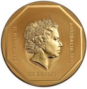 100 Dollars - Elizabeth II 4th Portrait - Kangaroo Road Sign obverse image