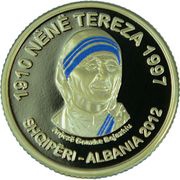 200 Lekë Mother Teresa obverse image