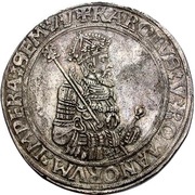 1 Thaler, Germany, 1542 reverse image