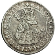 1 Thaler, Germany, 1542-1543 reverse image