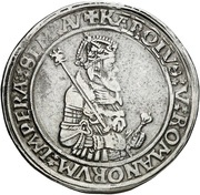 1 Thaler, Germany, 1547 reverse image