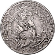 1 Thaler, Germany, 1547 reverse image