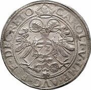 1 Thaler, Germany, 1552 reverse image