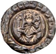 Denier Bracteate - Henry I, Germany, 1197-1224 reverse image