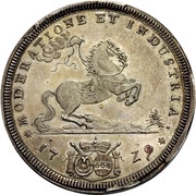 1 Thaler - Anselm of Reichlin-Meldegg, Germany, 1729 reverse image