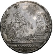 1 Thaler - Engelbert of Sirgenstein, Germany, 1748 reverse image