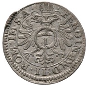 1 Kreuzer, Germany, 1623-1625 reverse image
