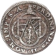 2 Kreuzer, Germany, 1623-1624 reverse image