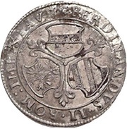 2 Kreuzer, Germany, 1624-1625 reverse image