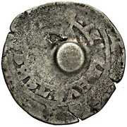 1 Prague Groschen Counterstamped, Germany, 1378-1419 reverse image