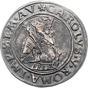 ½ Thaler, Germany, 1543-1549 reverse image