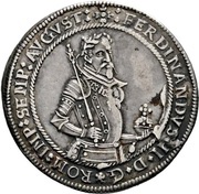 ½ Thaler, Germany, 1622 reverse image