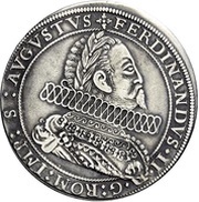 ½ Thaler, Germany, 1623 reverse image