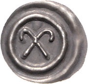 Denier Bracteate obverse image