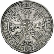 1 Thaler - Louis II obverse image